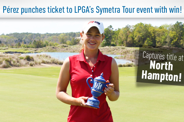 IMG Junior Golf Tour competitor from Bolivia earns LPGA's Symetra Tour exemption to play in Sara Bay Classic, April 20-22.