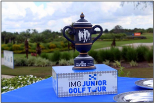 Kelly Tan and BJ Chung were winners of the first IMG Junior Golf Tour event!