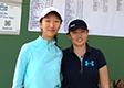 Yvonne Zheng punches her ticket for the LPGA's Symetra Tour at Victoria Hills in DeLand, Fla.